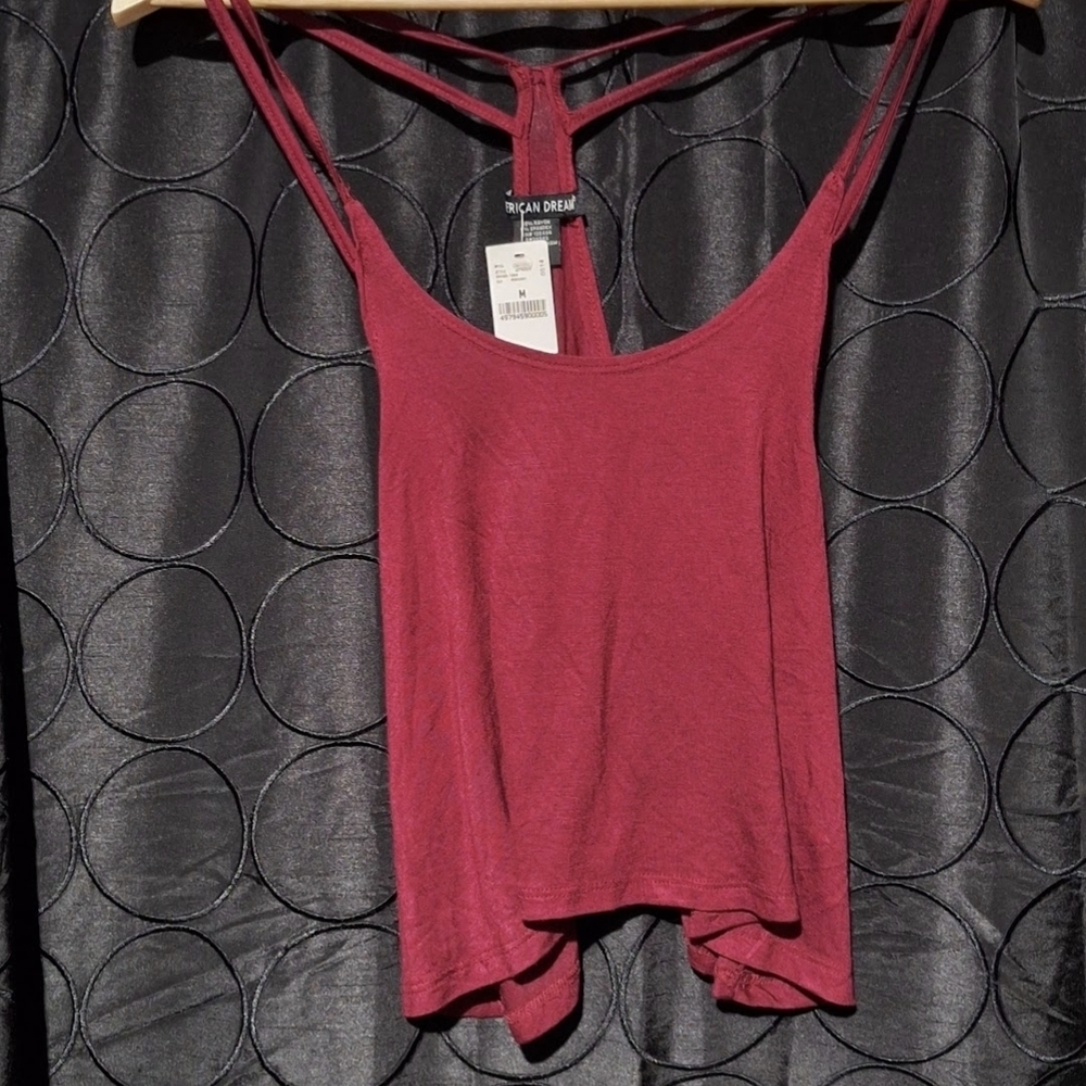 American Dream Wine Camisole Top